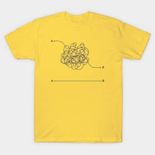 Complicating things is tiring T-Shirt